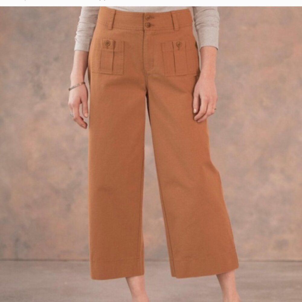 SUNDANCE Voyager Wide Leg Trouser Pants Size 6 - Picture 9 of 9